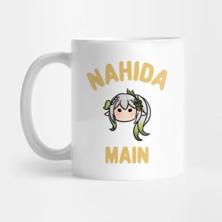 Genshin Impact Nahida main chibi head | Morcaworks Mug